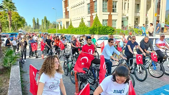 Kutlama etkinlikleri  Bisiklet Turu ile devam ediyor