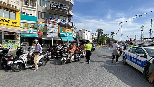Trafik denetimlerine hız kesmeden devam ediliyor