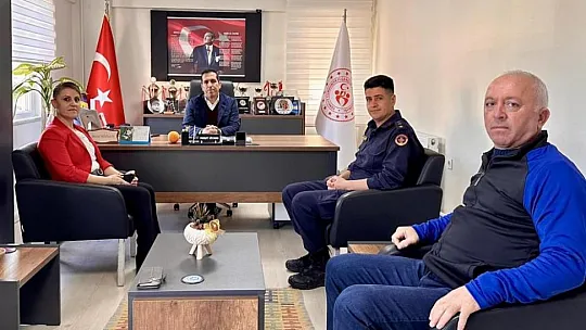 Kaymakam Aktaş'tan Gençlik Merkezi'ne ziyaret