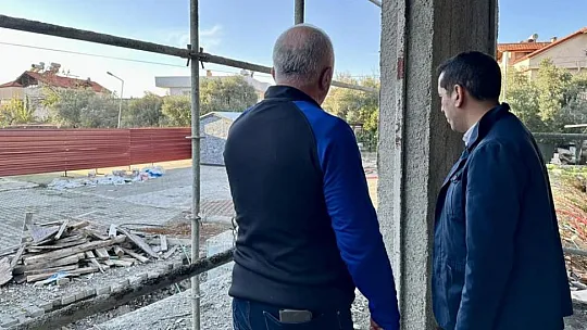 Kaymakam Aktaş'tan Gençlik Merkezi'ne ziyaret