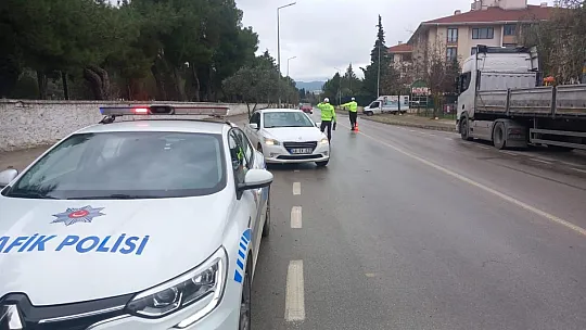 Yeni Yıl Öncesi Trafik Denetimleri Artırıldı