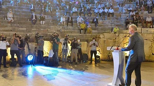 Bakan Ersoy '2021'in yeniden Patara Yılı olarak ilan edilmesinin doğru olacağını düşünüyorum'