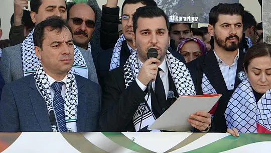 Muğla'da Filistin'e destek yürüyüşü