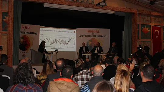 'İklim krizi' konulu panel yapıldı