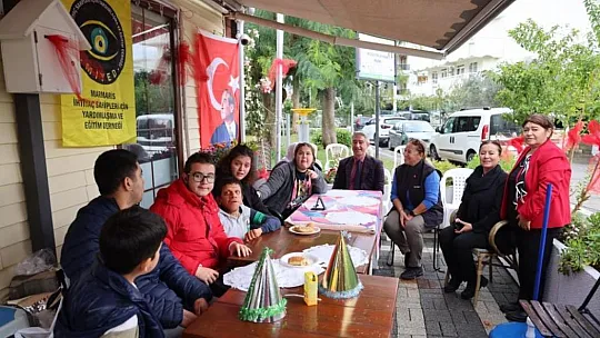 Özel çocuklar, Başkan Oktay'la yeni yılı kutladı
