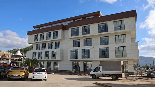 Belediye binasının yüzde 95'i tamamlandı