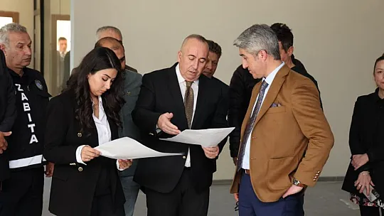 Belediye binasının yüzde 95'i tamamlandı