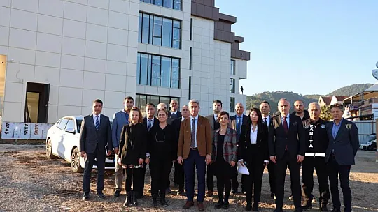 Belediye binasının yüzde 95'i tamamlandı