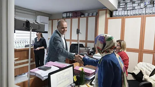 Başkan Uzundemir personelinin yeni yılını kutladı