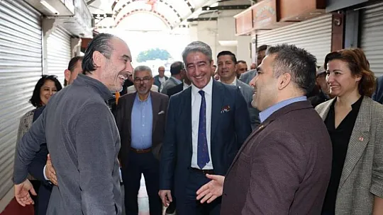 Başkan Oktay esnafların yeni yılını kutladı