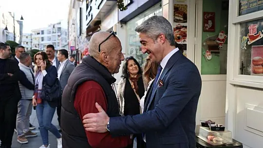 Başkan Oktay esnafların yeni yılını kutladı