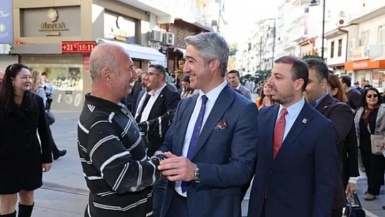 Başkan Oktay esnafların yeni yılını kutladı