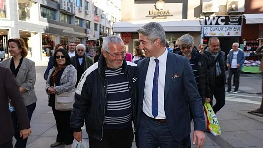 Başkan Oktay esnafların yeni yılını kutladı