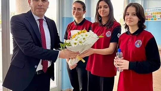Kaymakam Aktaş, Öğrencileri Ziyaret Etti