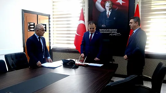 Yapılacak Olan Tesisin İmzaları Atıldı