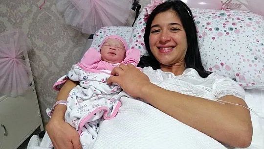 Muğla'da yeni yılın ilk bebeği 'Asya' bebek