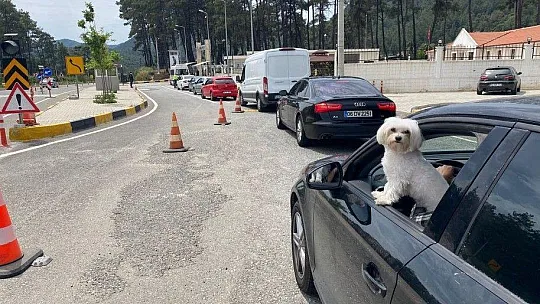 Tam kapanma öncesi Marmaris'e girişte denetimler sıkılaştı