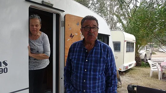 Marmaris'te tam kapanma öncesi çadır ve kamp alanları dolmaya başladı