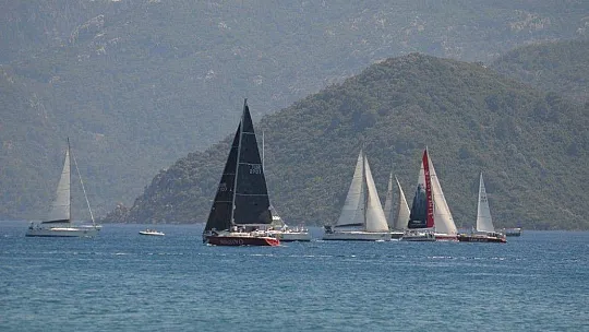 Cumhurbaşkanlığı Yat Yarışları Marmaris'ten start aldı