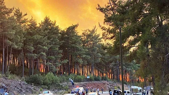 Kavaklıdere yangını kontrol altına alındı