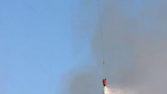 Kavaklıdere yangını kontrol altına alındı