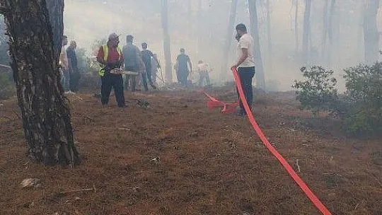 Kavaklıdere yangını kontrol altına alındı