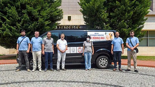 MSKÜ yangın yaralarının sarılması için sahada