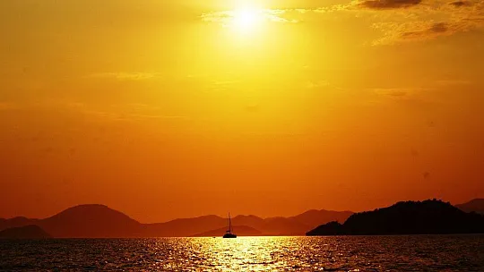 Fethiye'de görsel şölen