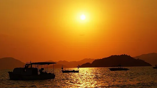 Fethiye'de görsel şölen