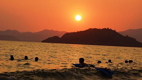 Fethiye'de görsel şölen