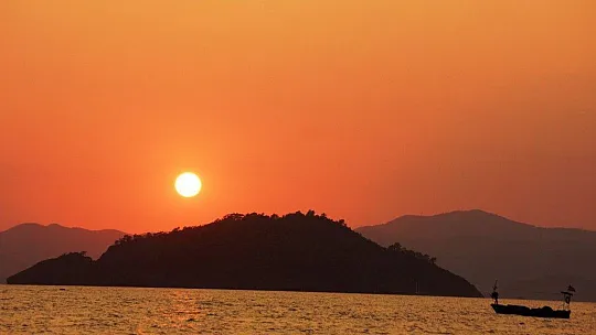 Fethiye'de görsel şölen