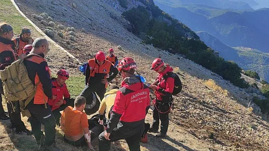 Jandarma hava oyunlarındaki kazalara anında müdahale ediyor