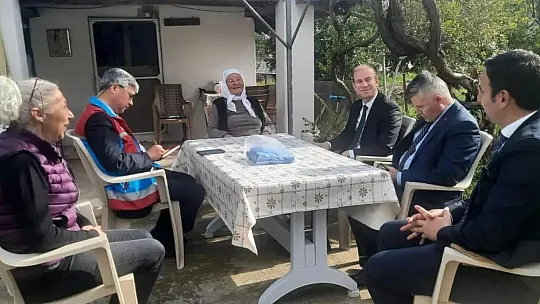 KÖYCEĞİZ'DE ŞEHİT AİLELERİNE VEFA ZİYARETİ