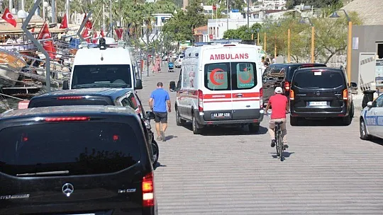 Azerbaycan Cumhurbaşkanı İlham Aliyev Bodrum'da