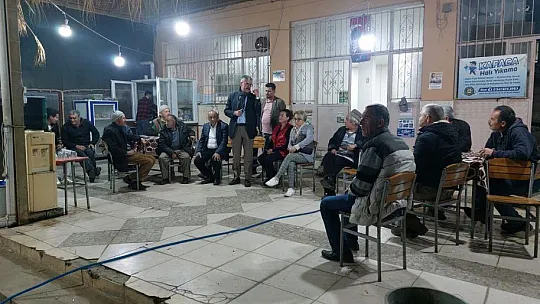 Milletvekili adaylarından esnaf ve mahalle ziyaretleri