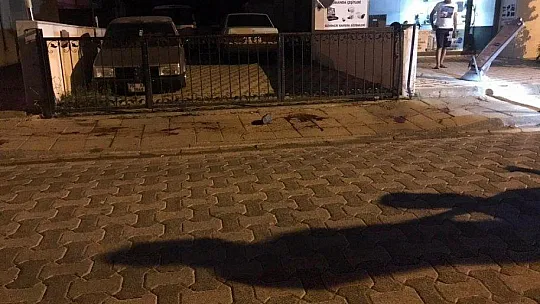 Baba ve oğula evlerinin önünde pusu