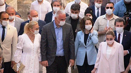 Bakan Ersoy, Bodrum Kalesi'nin açılışını yaptı