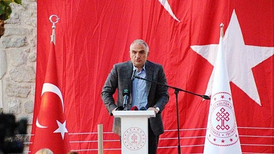 Bakan Ersoy, Bodrum Kalesi'nin açılışını yaptı