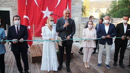 Bakan Ersoy, Bodrum Kalesi'nin açılışını yaptı