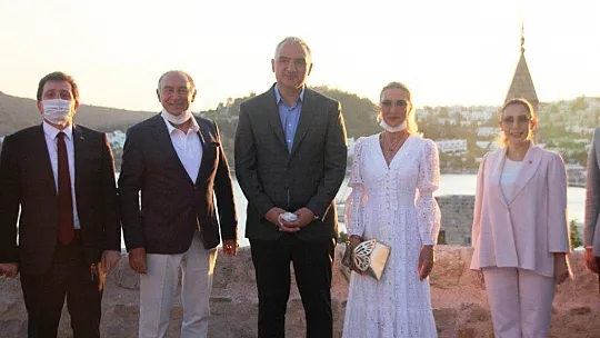Bakan Ersoy, Bodrum Kalesi'nin açılışını yaptı