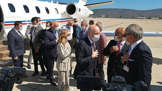 Bakan Karaismailoğlu Muğla'ya geldi