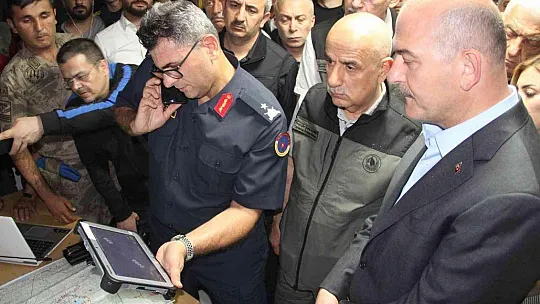 Bakan Kirişçi ve Soylu yangın değerlendirmesi yaptı