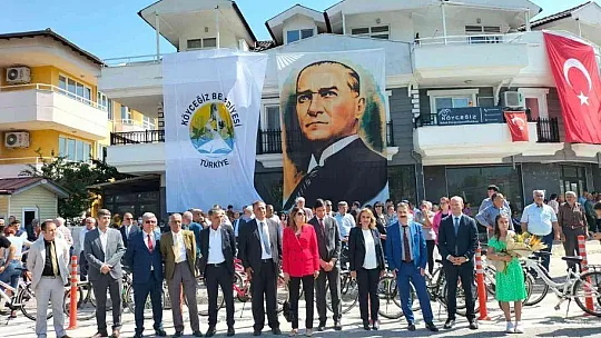 Bakan Kurum Köyceğiz Bisiklet Yolu'nun açılışını yaptı