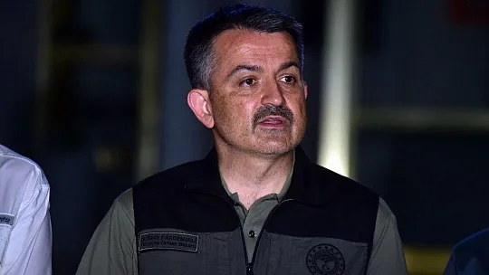 Bakan Pakdemirli, orman yangınlarındaki son durumu paylaştı