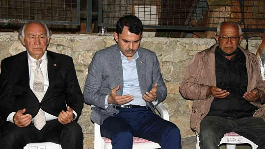 Bakan Kurum'dan ailelere taziye ziyareti