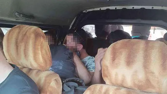 Balık istifi kaçış planını polisler bozdu