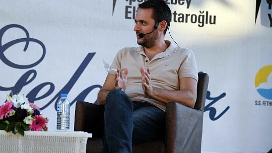 Barış İnce ve Latife Tekin, Fethiye'de buluştu