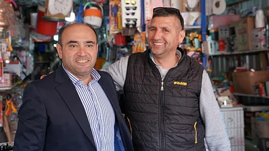 Başkan Akdenizli, Esnafları Ziyaret Etti