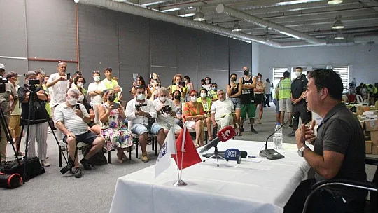 Başkan Aras: 15 bin hektar yandı