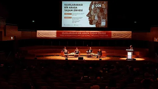 Başkan Aras, Bir Arada Yaşam Zirvesi'ne katıldı